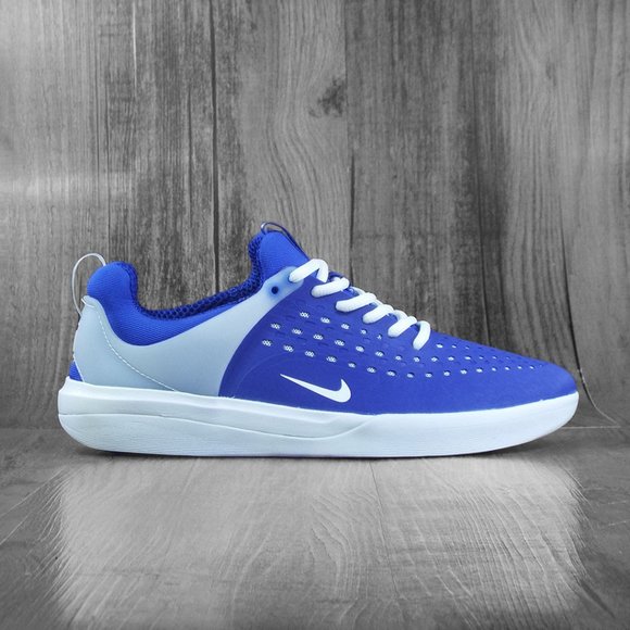 Nike SB Zoom Nyjah 3 Shoes - Game Royal Blue/White (BRAND NEW) - Picture 2 of 4